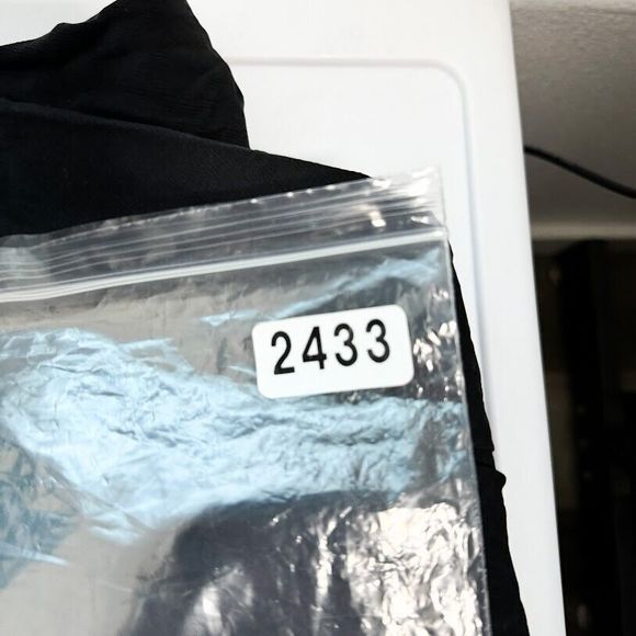 Madewell Mini Dress Womens Pleated Waist True Wrap V-Neck Dress Black Size 0 NWT - Picture 13 of 13